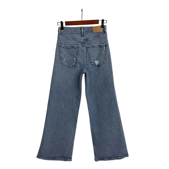 Citizens of Humanity Jeans SACHA High Rise Wide Leg Blue Jeans Size Women's 25 - Picture 4 of 5
